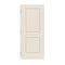 Codel Doors 18" x 80" x 1-3/8" Primed 2-Panel Carrera Molded Solid Core 7-1/4" RH Prehung Door with Black Hinges 1668MSCCARRH1D714 - alternate 1